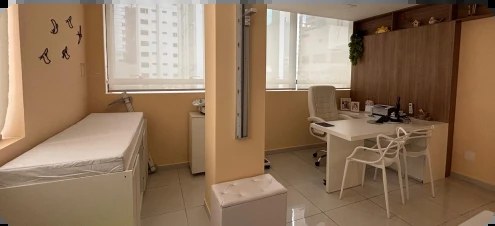 Ambiente de atendimento da clínica